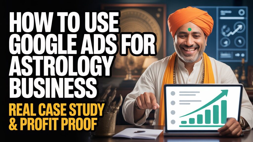 How to Use Google Ads for Astrology Business - Case Study