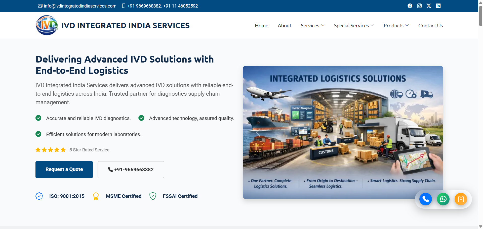 Ivdintegratedindiaservices